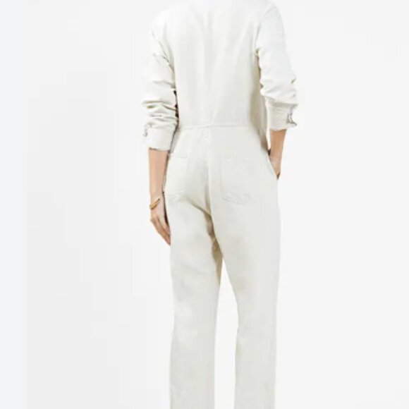 Outerknown Station Jumpsuit Natural - Picture 6 of 7